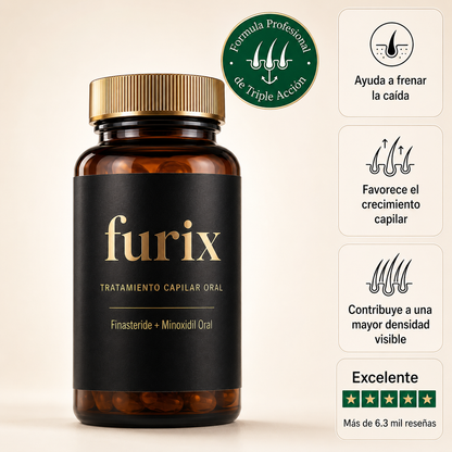 Furix | Finasteride + Minoxidil para la caída capilar